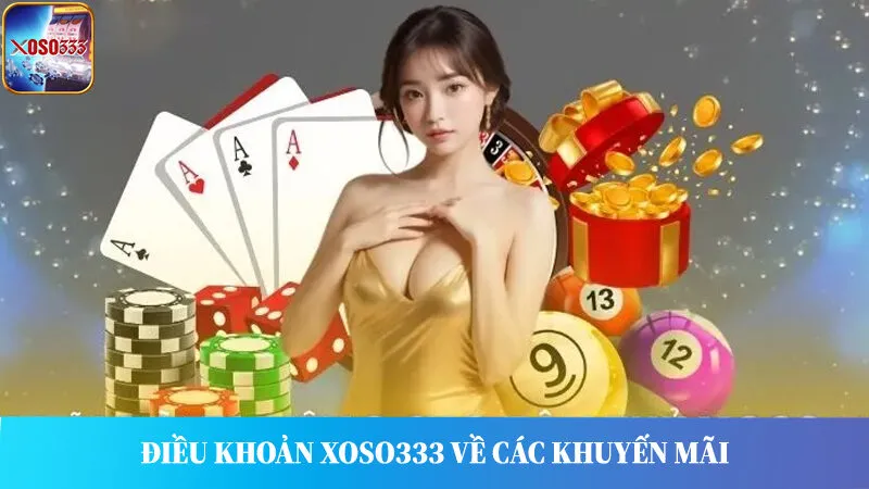 Điều khoản Xoso333 về chương trình khuyến mãi và quy định áp dụng.