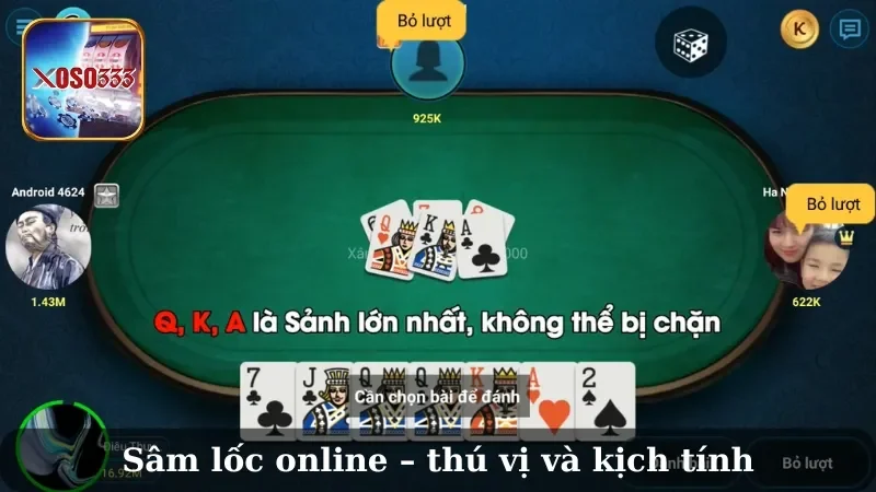 game sâm lốc đổi thưởng