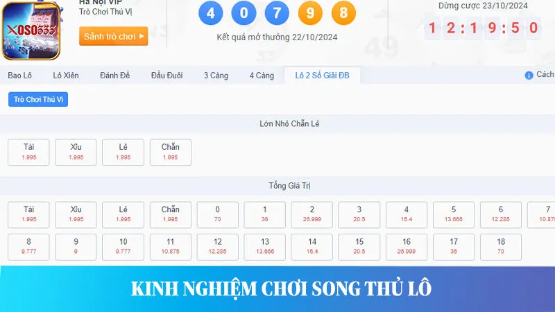 Kinh nghiệm bắt lô đề song thủ lô dễ dàng chiến thắng.