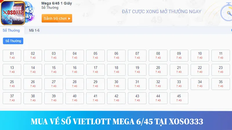 Mua vé số Mega 6/45 ở đâu uy tín?