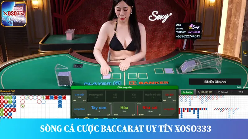 Xoso333 – Nhà cái Baccarat uy tín lý tưởng dành cho người Việt