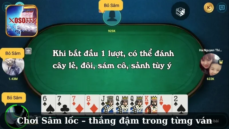 sâm lốc đổi thưởng