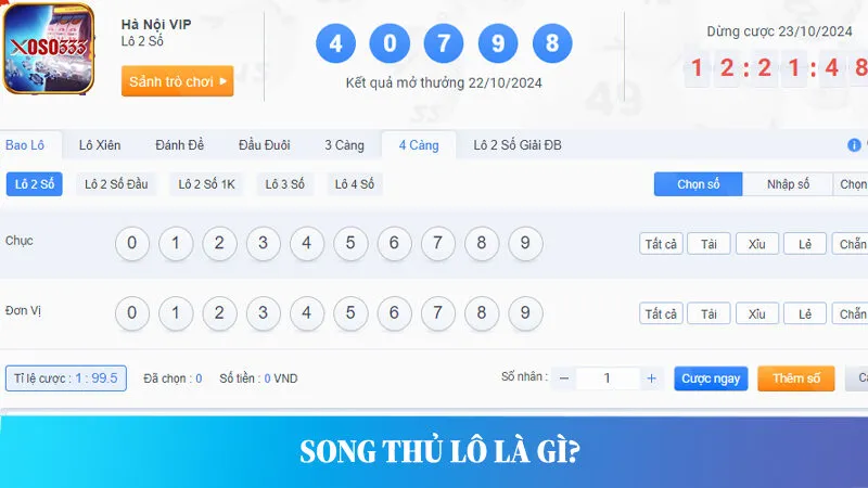 Song thủ lô là gì?