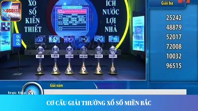 Cơ cấu giải thưởng xổ số miền Bắc mới nhất và có nhiều cơ hội trúng lớn