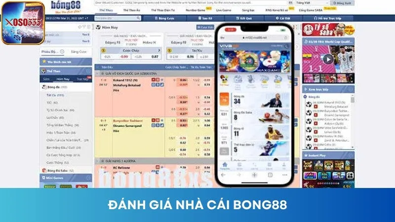 Đánh Giá Nhà Cái Bong88 Có Thật Sự Uy Tín Hay Không?