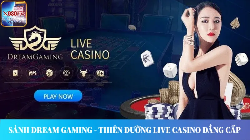 Không gian sảnh Dream Gaming chuyên nghiệp, đẳng cấp.