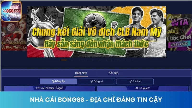 Bong88: Lựa chọn hàng đầu cho người chơi cá cược trực tuyến tại Việt Nam